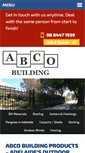 Mobile Screenshot of abcobuilding.com.au